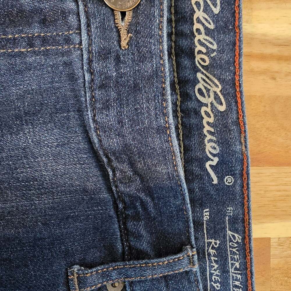 Eddie Bauer Jeans Ladies 20W Boyfriend Relaxed fit Medium Wash - Picture 5 of 5